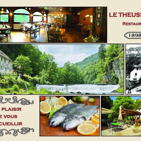 Отель Restaurant Le Theusseret Goumois Экстерьер фото